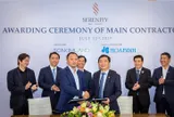 TẬP ĐOÀN XÂY DỰNG HÒA BÌNH LÀ NHÀ THẦU CHÍNH CHO DỰ ÁN SERENITY SKY VILLAS