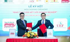 Tạp chí Pháp lý và Trường Đại học Kinh tế - Tài chính TP.HCM ký biên bản ghi nhớ hợp tác