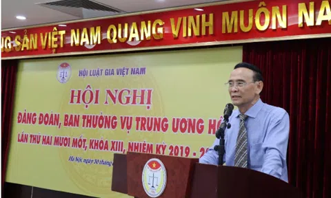 Hội nghị Đảng đoàn, Ban Thường vụ Trung ương Hội Luật gia Việt Nam lần thứ 21