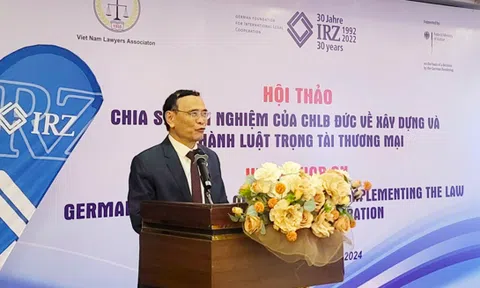 Hội Luật gia Việt Nam và CHLB Đức chia sẻ kinh nghiệm trong xây dựng và thi hành Luật Trọng tài thương mại