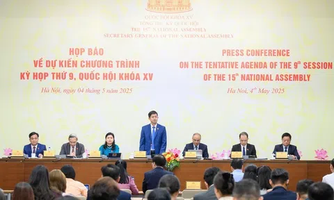 Kỳ họp thứ 9, Quốc hội khóa XV chính thức khai mạc sáng nay 5/5