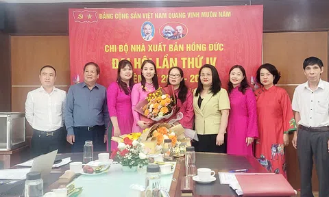 Chi bộ Nhà xuất bản Hồng Đức tổ chức thành công Đại hội lần thứ IV nhiệm kỳ 2025 – 2027