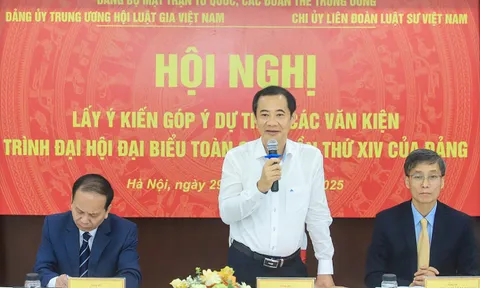 Phát huy dân chủ, trí tuệ của đội ngũ Luật gia, Luật sư góp ý hoàn thiện các dự thảo Văn kiện Đại hội XIV