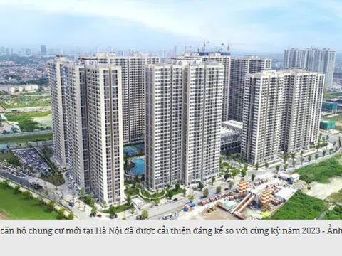 Năm 2024, dự báo căn hộ chung cư mở bán mới đạt gần 30.000 căn