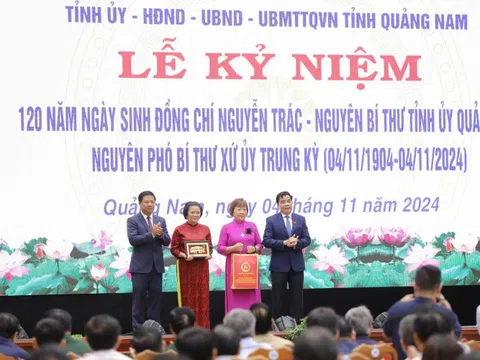 Quảng Nam tổ chức kỷ niệm 120 ngày sinh nguyên Bí thư tỉnh uỷ