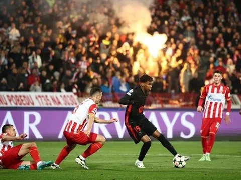 Barcelona thắng đậm Crvena Zvezda, nối dài chuỗi trận ấn tượng