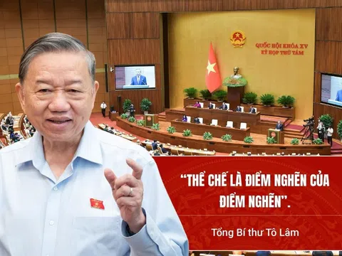 Tạo đột phá trong hoàn thiện thể chế, đưa đất nước vững bước vào kỷ nguyên mới