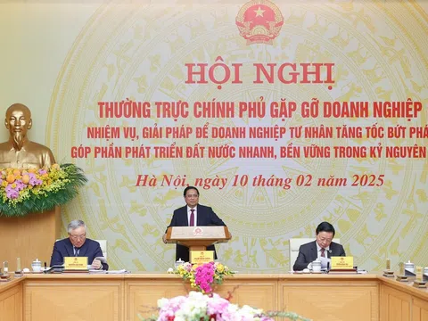 Nhiều tập đoàn, doanh nghiệp nêu đề xuất và cam kết tiên phong thúc đẩy sự đổi mới và phát triển bền vững của đất nước