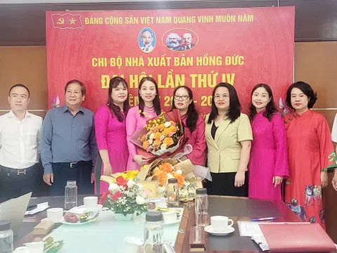 Chi bộ Nhà xuất bản Hồng Đức tổ chức thành công Đại hội lần thứ IV nhiệm kỳ 2025 – 2027